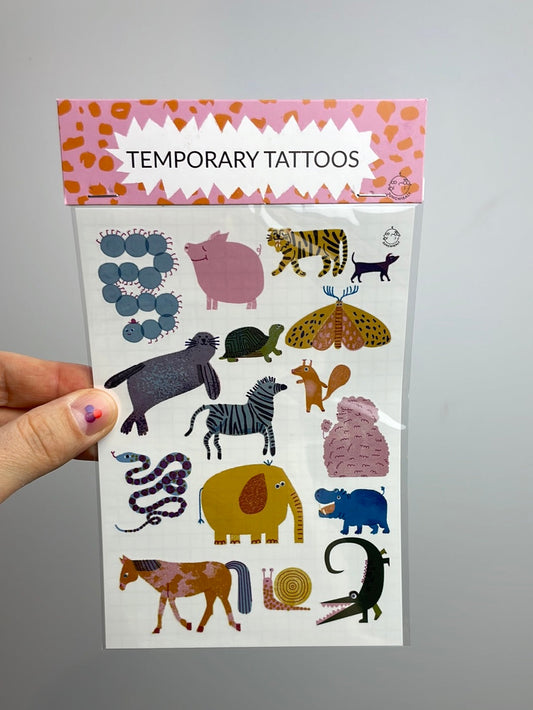 Temporary Tattoo •  Zoo