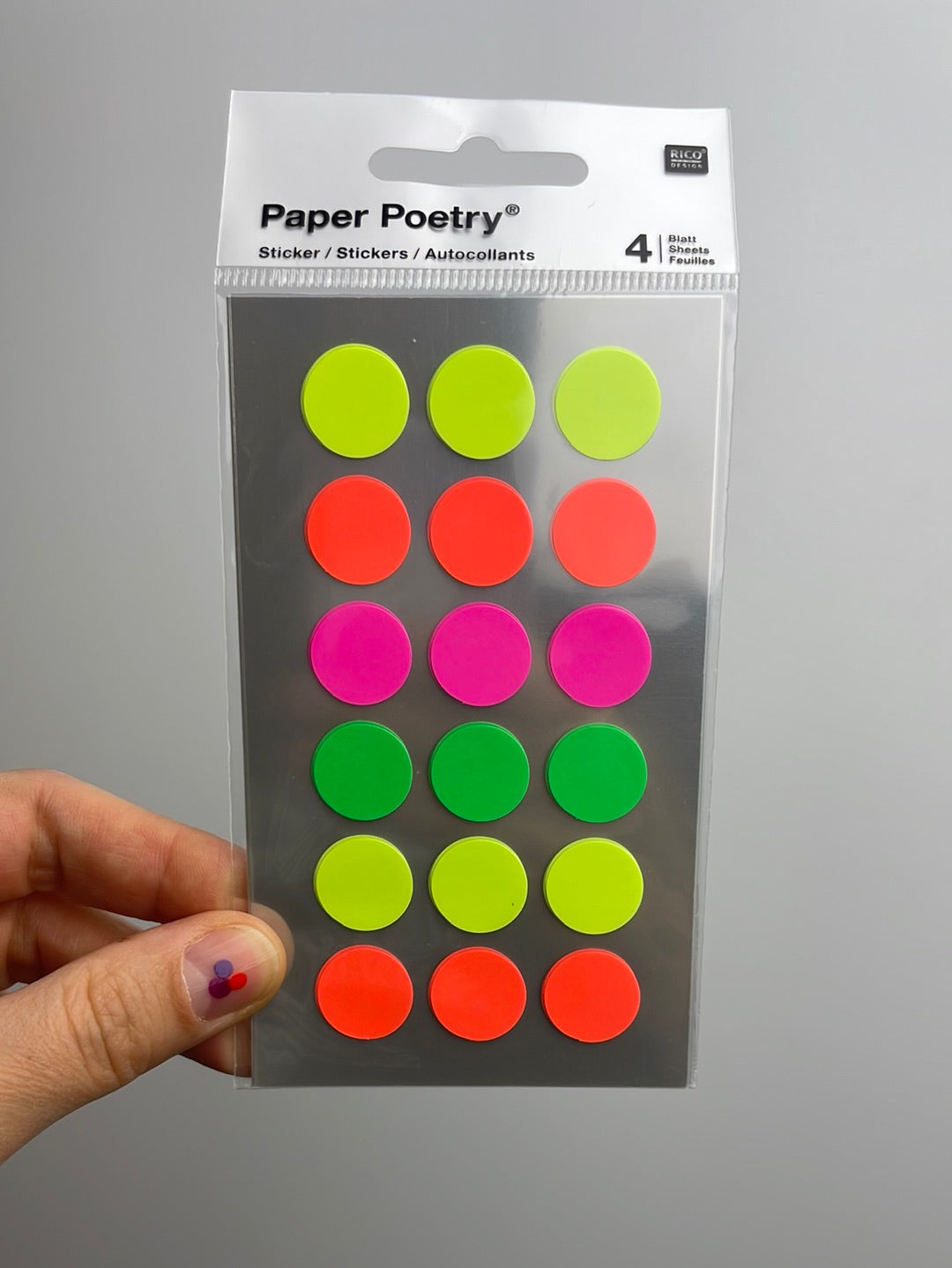 Paper Poetry • Sticker Punkte 15mm