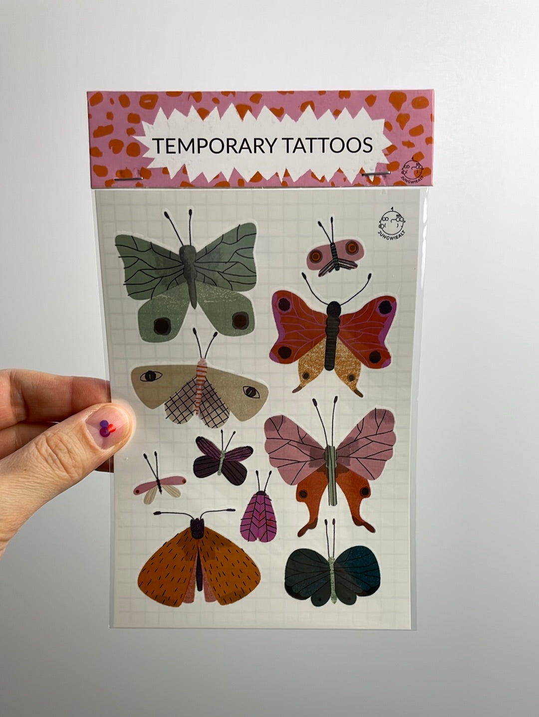 Temporary Tattoo •  Butterflies