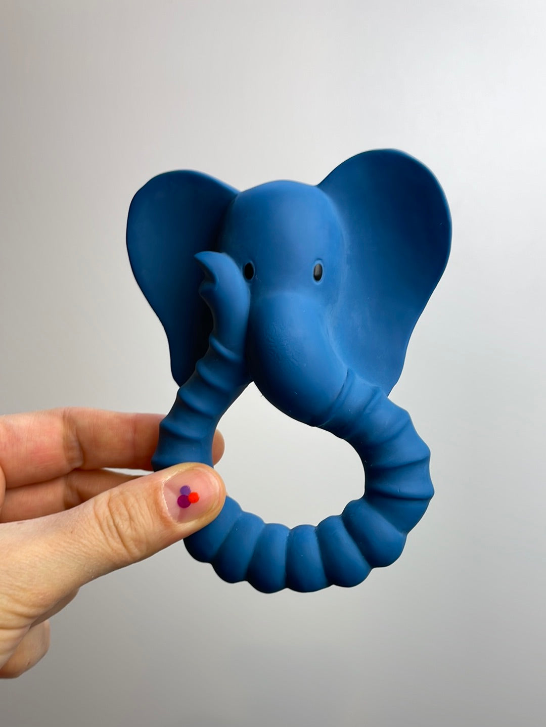 Beißring • Elefant • blau