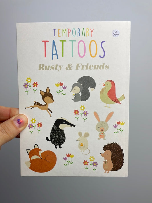 Temporary Tattoo • Rusty & Friends