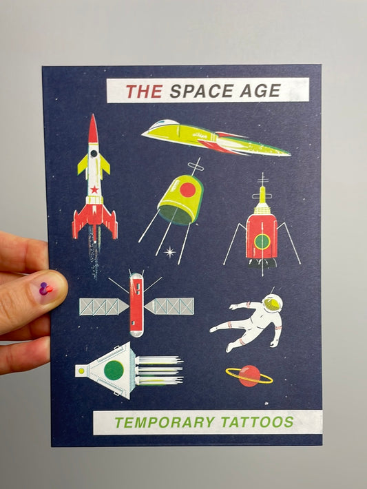 Temporary Tattoo • The Space Age