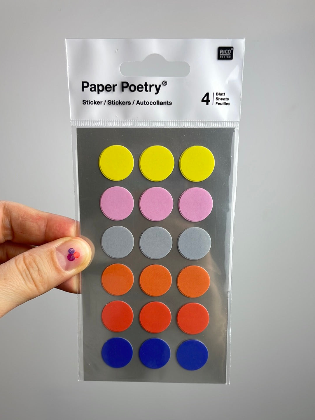 Paper Poetry • Sticker Punkte 15mm
