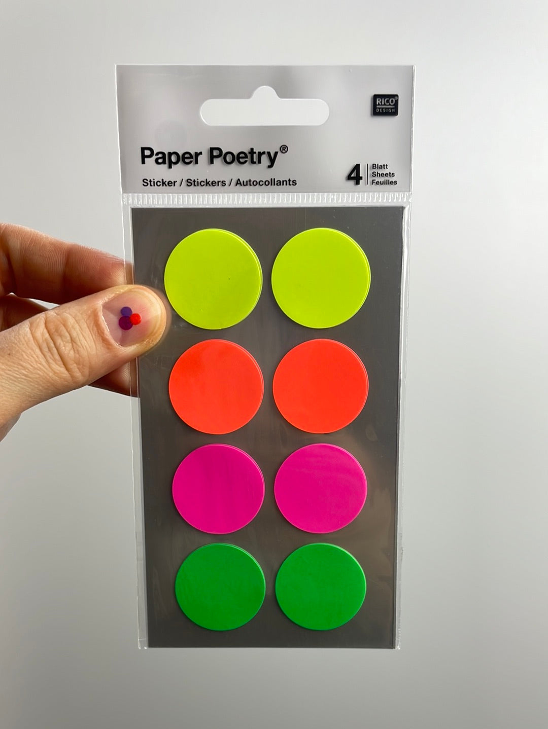 Paper Poetry • Sticker Punkte  25mm